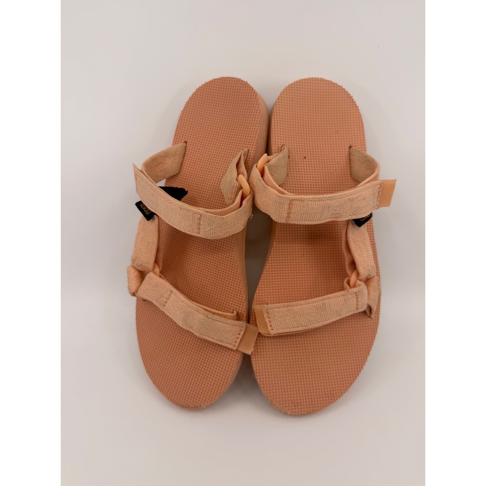 Teva Original Universal Sandals Peach Apricot Strappy Sport 1124230 Womens 9 - Picture 3 of 7